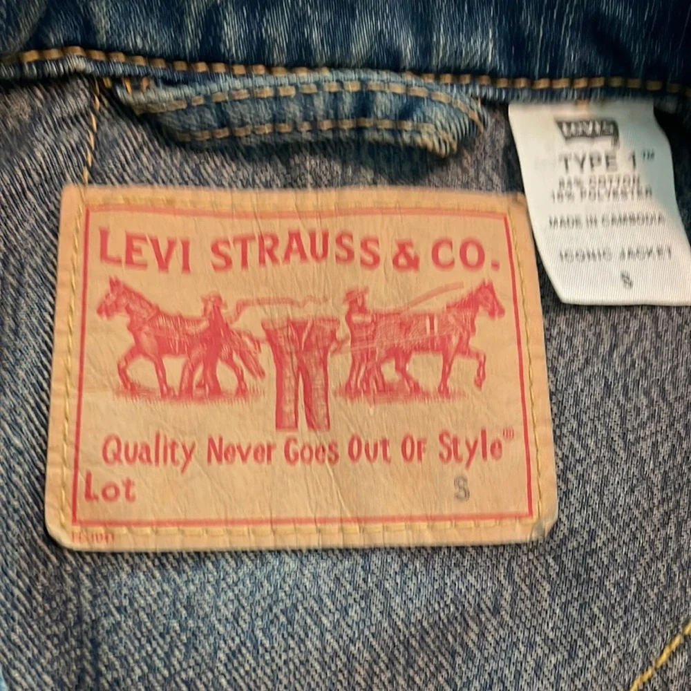 Vintage Levi Strauss’s Type 1 Iconic Jean Jacket. Size small. - Picture 3 of 10